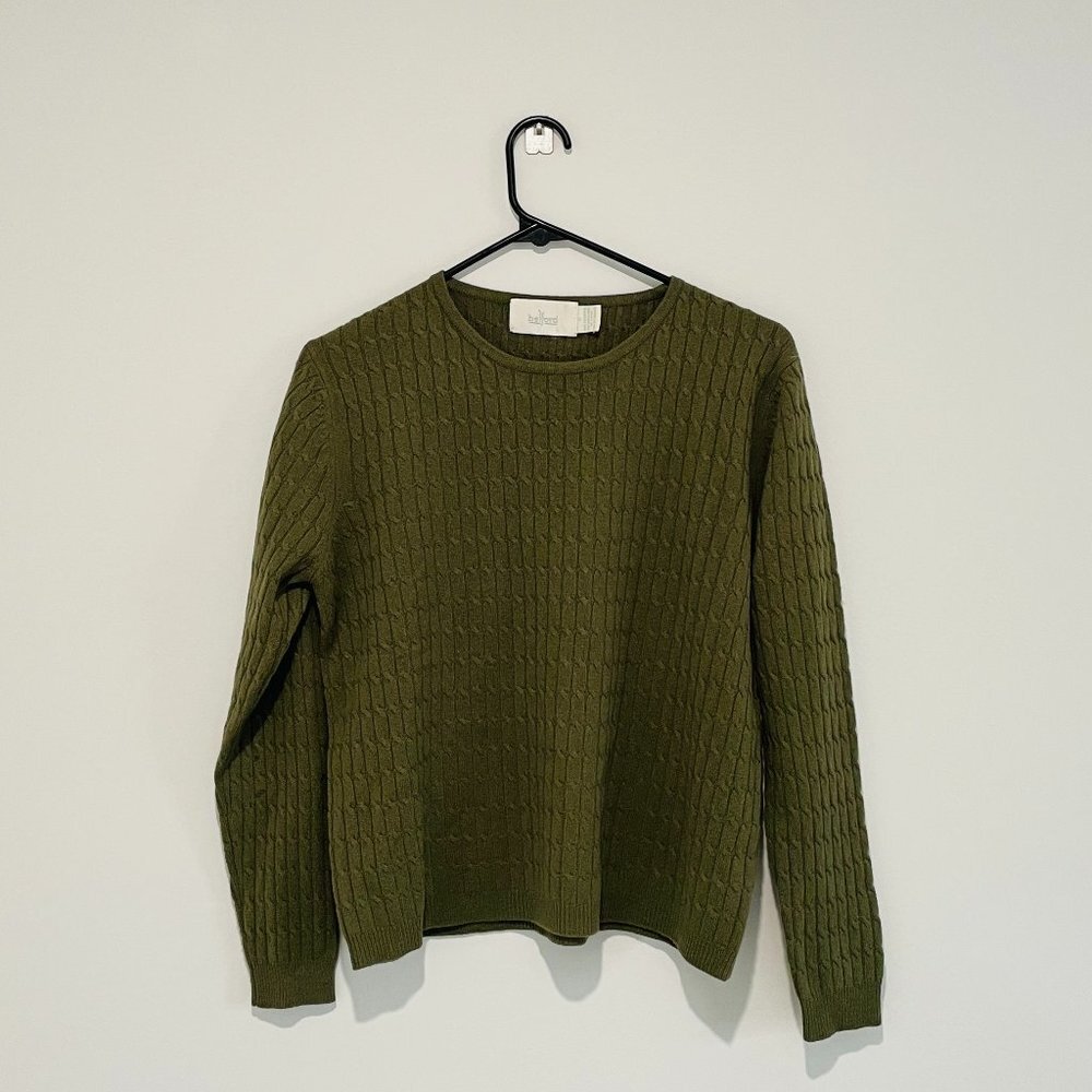 Belford Olive Green Sweater Size S